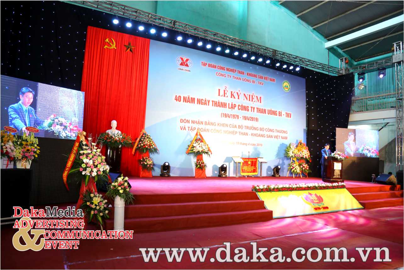 Công ty Than Uông Bí kỷ niệm 40 năm thành lập